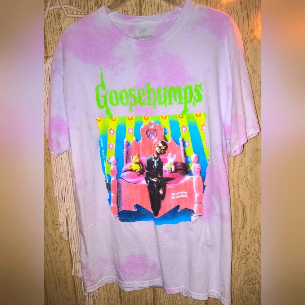 CLOSET CLOSEDOWN🚨Goosebumps Philcos Tie Dye Short Sleeve Graphic Tee